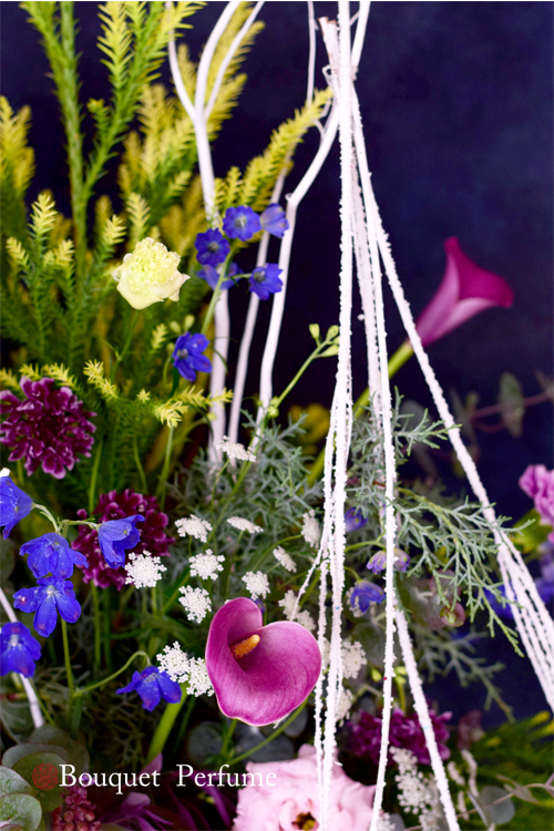 お花 花持ち 水あげで変わる花持ち ユーカリ デルフィニウムの水あげ方法 フラワーアレンジメント教室 横浜