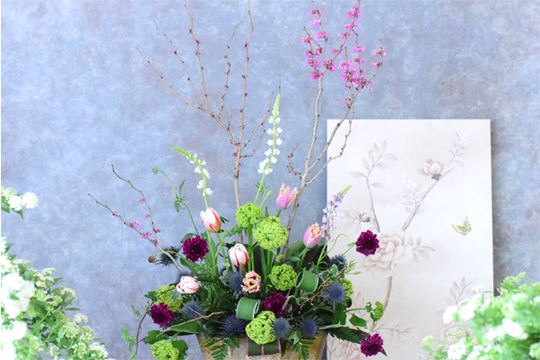 アレンジメント 生け花 季節の花材 華やかにする花材の組み合わせ ３つのコツ フラワーアレンジメント教室 横浜