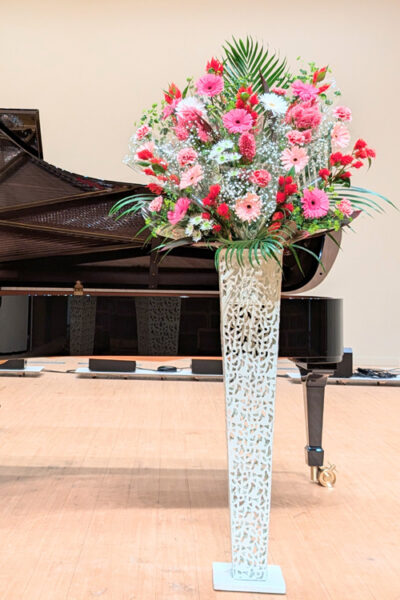 発表会の花　上大岡