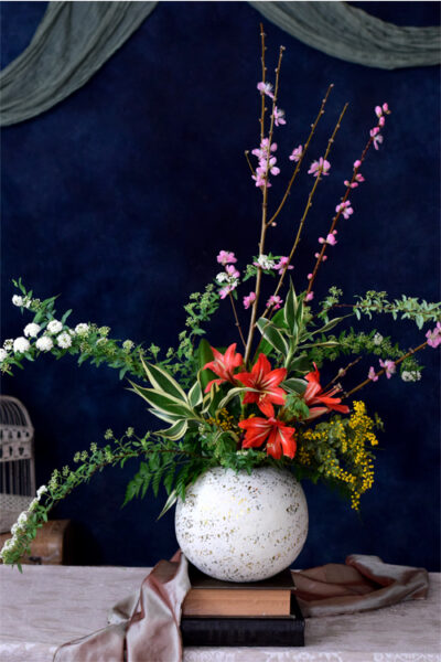 花瓶　チューリップ,