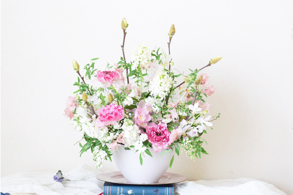 お祝い 花 アレンジメント実