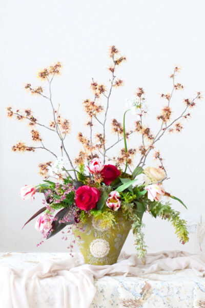 フラワーアレンジメント　大きな