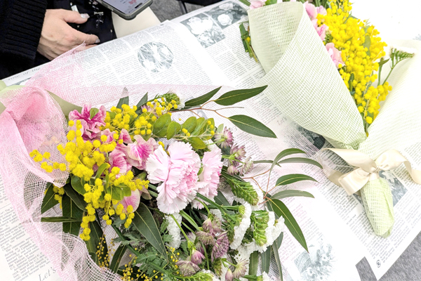 フラワー講習　横浜